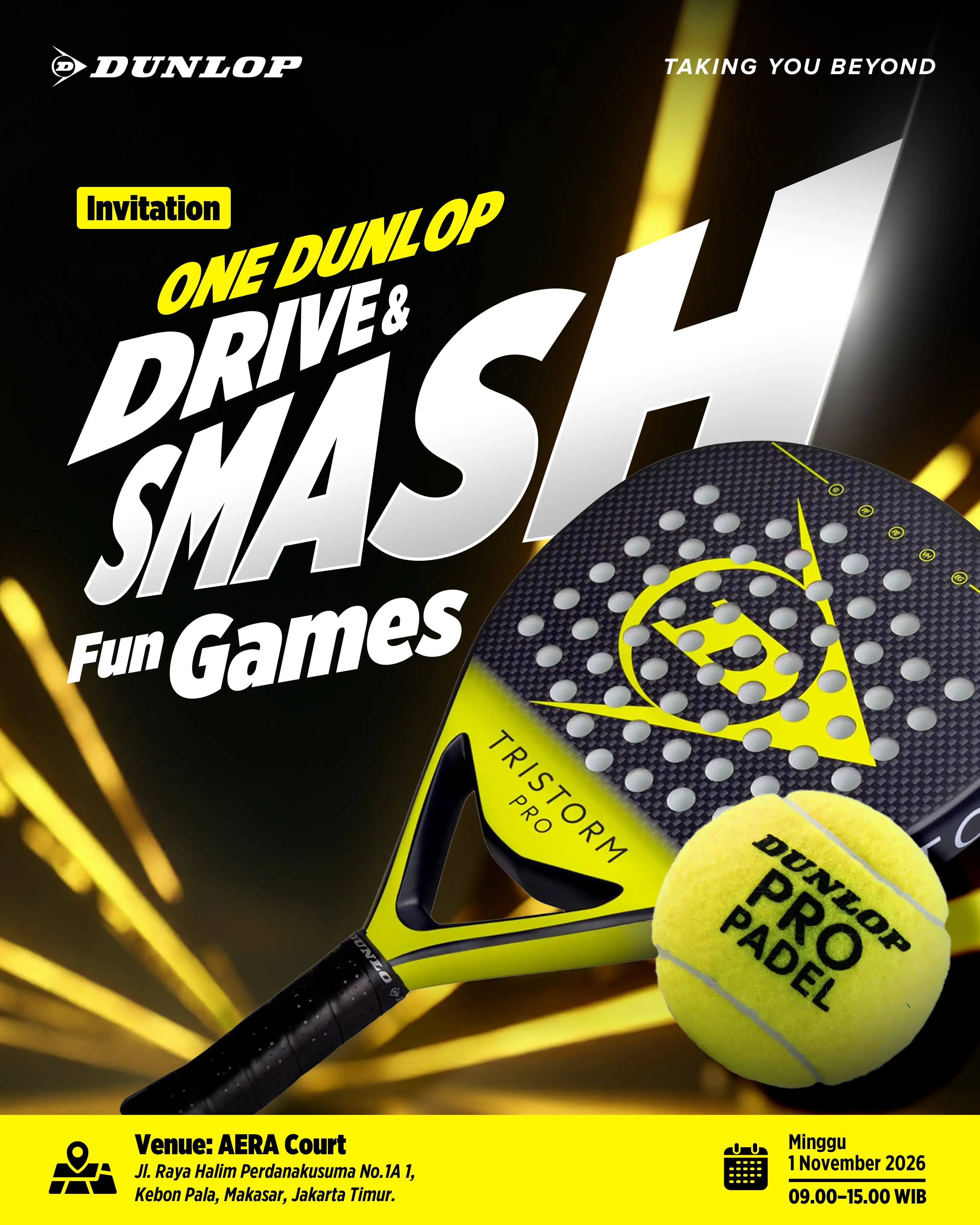 Poster DUNLOP Padel Fun Games